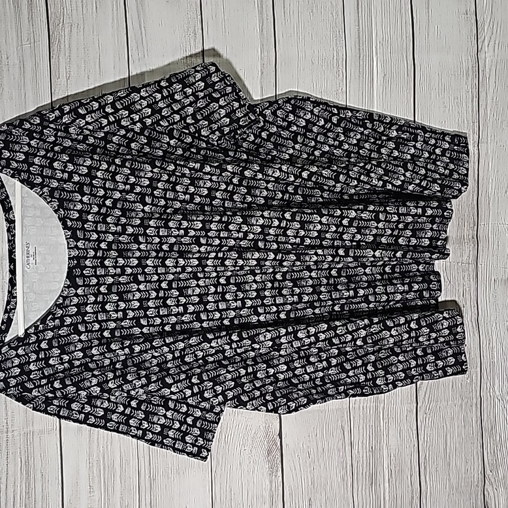 Black & White Aztec Tee